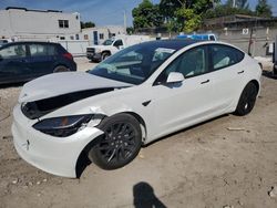 Carros salvage sin ofertas aún a la venta en subasta: 2024 Tesla Model 3