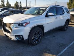 Salvage cars for sale at Rancho Cucamonga, CA auction: 2019 Chevrolet Traverse RS