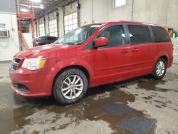 Salvage cars for sale at Blaine, MN auction: 2013 Dodge Grand Caravan SXT