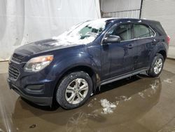 Salvage cars for sale at Central Square, NY auction: 2016 Chevrolet Equinox LS