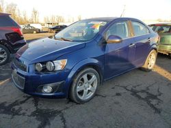 Salvage cars for sale from Copart Portland, OR: 2014 Chevrolet Sonic LTZ