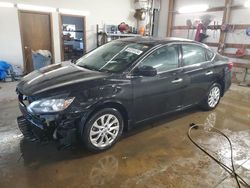 Salvage cars for sale at Pekin, IL auction: 2018 Nissan Sentra S