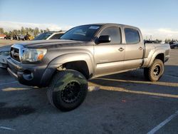 Salvage cars for sale from Copart Rancho Cucamonga, CA: 2011 Toyota Tacoma Double Cab Prerunner Long BED