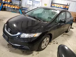 Honda Civic lx salvage cars for sale: 2014 Honda Civic LX