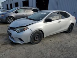 Vehiculos salvage en venta de Copart Jacksonville, FL: 2015 Toyota Corolla L