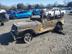 Salvage cars for sale at Madisonville, TN auction: 1995 Jeep Wrangler / YJ S