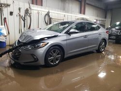 Salvage cars for sale at Elgin, IL auction: 2017 Hyundai Elantra SE