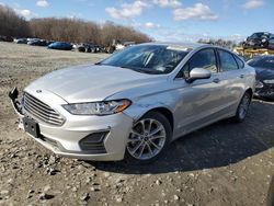 Salvage cars for sale at Windsor, NJ auction: 2019 Ford Fusion SE