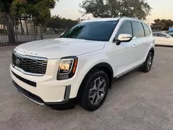 KIA Telluride salvage cars for sale: 2020 KIA Telluride EX