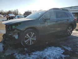 Salvage cars for sale at New Britain, CT auction: 2019 Subaru Outback 3.6R Limited