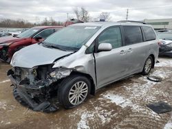 Toyota Sienna xle salvage cars for sale: 2015 Toyota Sienna XLE