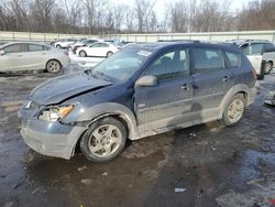 Salvage cars for sale at Ellwood City, PA auction: 2004 Pontiac Vibe