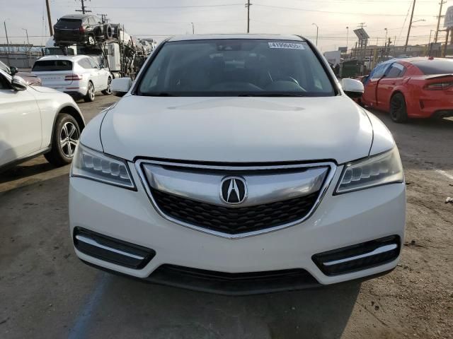 2016 Acura MDX Technology