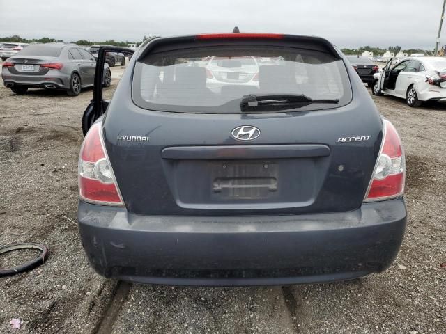 2010 Hyundai Accent Blue