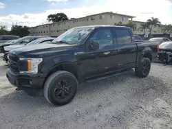 Salvage cars for sale at Opa Locka, FL auction: 2018 Ford F150 Supercrew