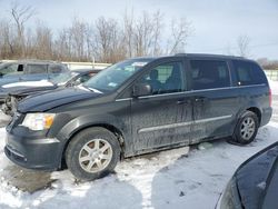 Salvage cars for sale at Leroy, NY auction: 2012 Chrysler Town & Country Touring