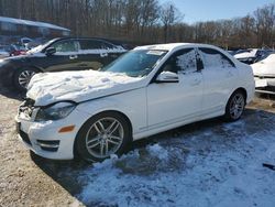 Mercedes-Benz salvage cars for sale: 2013 Mercedes-Benz C 300 4matic