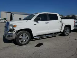 Salvage cars for sale at Tulsa, OK auction: 2015 Toyota Tundra Crewmax 1794