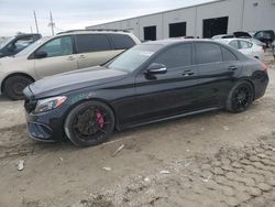 Mercedes-Benz salvage cars for sale: 2015 Mercedes-Benz C 400 4matic