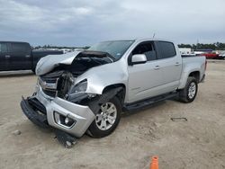 Salvage cars for sale at Houston, TX auction: 2017 Chevrolet Colorado LT