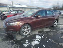 Salvage cars for sale at Grantville, PA auction: 2015 Ford Fusion SE