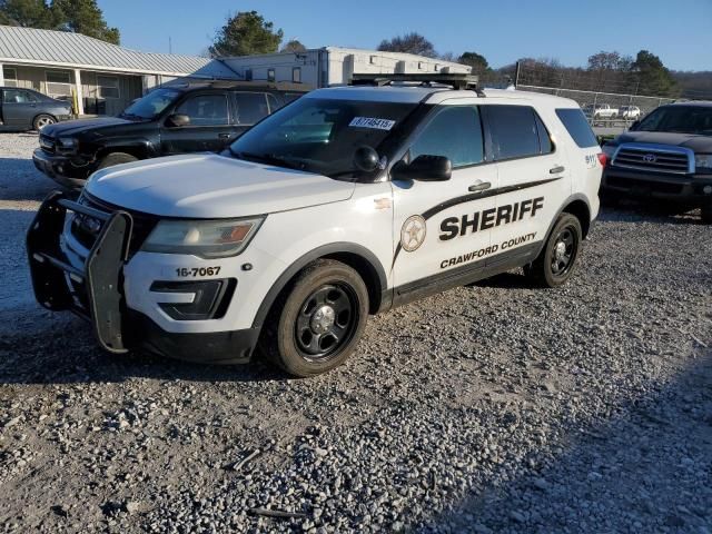 2016 Ford Explorer Police Interceptor