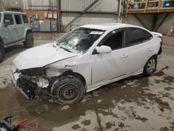 Hyundai salvage cars for sale: 2010 Hyundai Elantra Blue