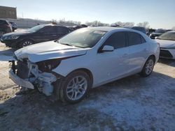 Salvage cars for sale from Copart Kansas City, KS: 2015 Chevrolet Malibu 1LT