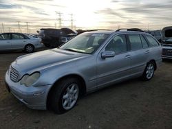 Salvage cars for sale at Elgin, IL auction: 2003 Mercedes-Benz C 240 Sportwagon 4matic