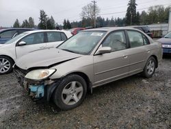 Honda salvage cars for sale: 2005 Honda Civic EX