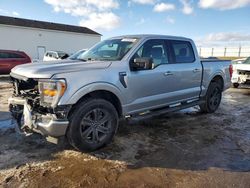 Salvage cars for sale at Portland, MI auction: 2021 Ford F150 Supercrew