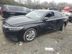 Salvage cars for sale at Waldorf, MD auction: 2018 Honda Accord LX