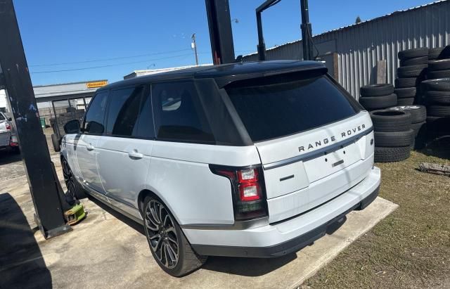 2016 Land Rover Range Rover Supercharged