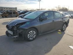 Salvage cars for sale at Wilmer, TX auction: 2017 Toyota Prius