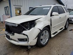 Salvage cars for sale at Pekin, IL auction: 2014 GMC Acadia Denali