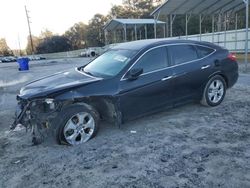 Salvage cars for sale at Savannah, GA auction: 2011 Honda Accord Crosstour EXL