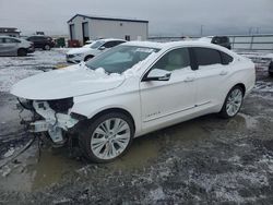 Chevrolet salvage cars for sale: 2018 Chevrolet Impala Premier