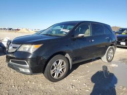 Salvage cars for sale at Temple, TX auction: 2009 Acura MDX