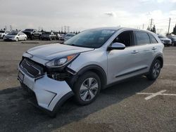 KIA salvage cars for sale: 2019 KIA Niro FE