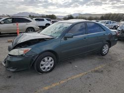 Salvage cars for sale at Las Vegas, NV auction: 2004 Toyota Camry LE