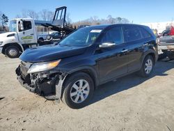 Salvage cars for sale at Spartanburg, SC auction: 2012 KIA Sorento Base