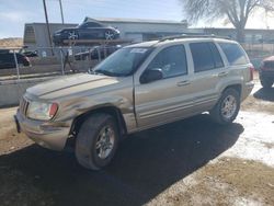 Salvage cars for sale at Albuquerque, NM auction: 1999 Jeep Grand Cherokee Limited