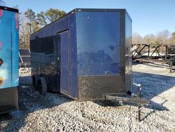 Salvage trucks for sale at Loganville, GA auction: 2024 Cargo 2024 Quality 16X7 Enclosed