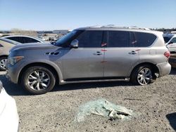 Salvage cars for sale at Antelope, CA auction: 2014 Infiniti QX80