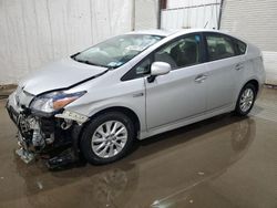 Salvage cars for sale at Central Square, NY auction: 2015 Toyota Prius PLUG-IN