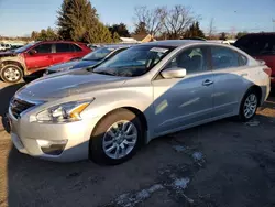 Salvage cars for sale at Finksburg, MD auction: 2015 Nissan Altima 2.5