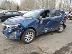 Chevrolet salvage cars for sale: 2022 Chevrolet Equinox LT