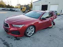 2021 Acura TLX Technology en venta en Savannah, GA