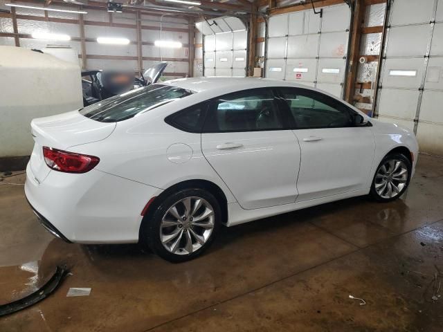 2016 Chrysler 200 S