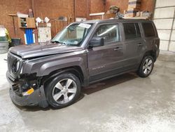 Salvage cars for sale at Ebensburg, PA auction: 2016 Jeep Patriot Latitude